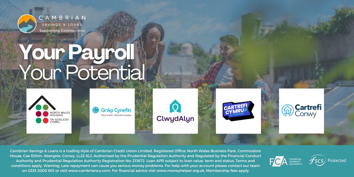 💙 Did you know you can save or borrow straight from your salary with Cambrian Credit Union if you work for a housing association?

✅ Easy, automatic deductions
✅ Exclusive loan rate discounts

To start saving today, click here: cambriancu.com/savings/moneyw…

cambriancu.com/loans/moneywor…