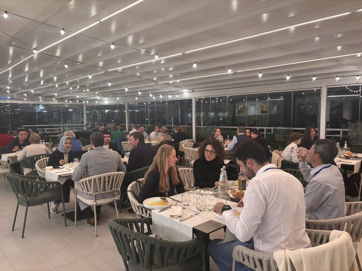 SETCORORG's tweet image. A night to remember! 🍷✨ Highlights from the SMS 2025 Conference Dinner at Ristorante Muscati, Courtyard by Marriott Rome Central Park Hotel on 30 Oct 2025. Great food, conversations, and connections!
#SMS2025 #SmartMaterials #ConferenceDinner #Networking #Rome2025