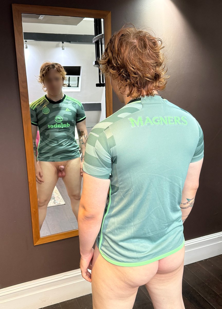 Mirror, mirror on the wall, who is the horniest locked sub of them all? Our hot sub <a href="/BoundFootie/">FootieBound</a> (NW,20) shows us just how stiff his cock was before it got locked up for locktober and beyond...