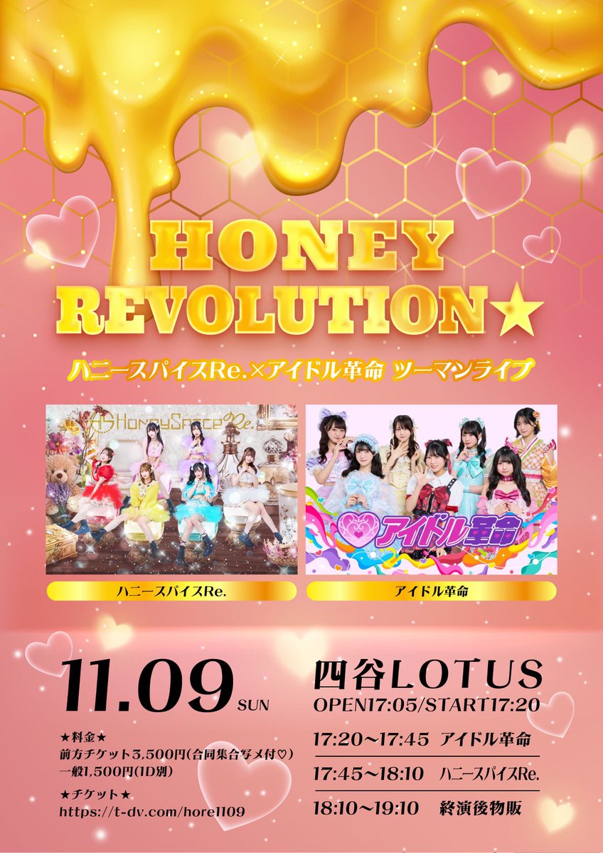 11月御予約★りぃページ アイドル革命@1/11渋谷ストリームホール on X