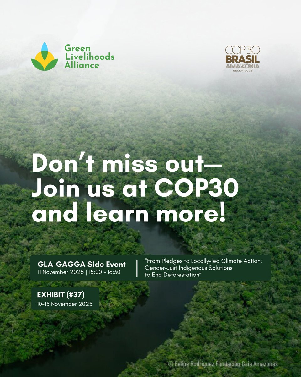 Read the collaborative op-ed by the Green Livelihoods Alliance on Vice Versa Global 👇
🔗 viceversaglobal.com/15423-2/

#UNFCCC #COP30 #COP30Belem
#GreenLivelihoodsAlliance #GLA2025