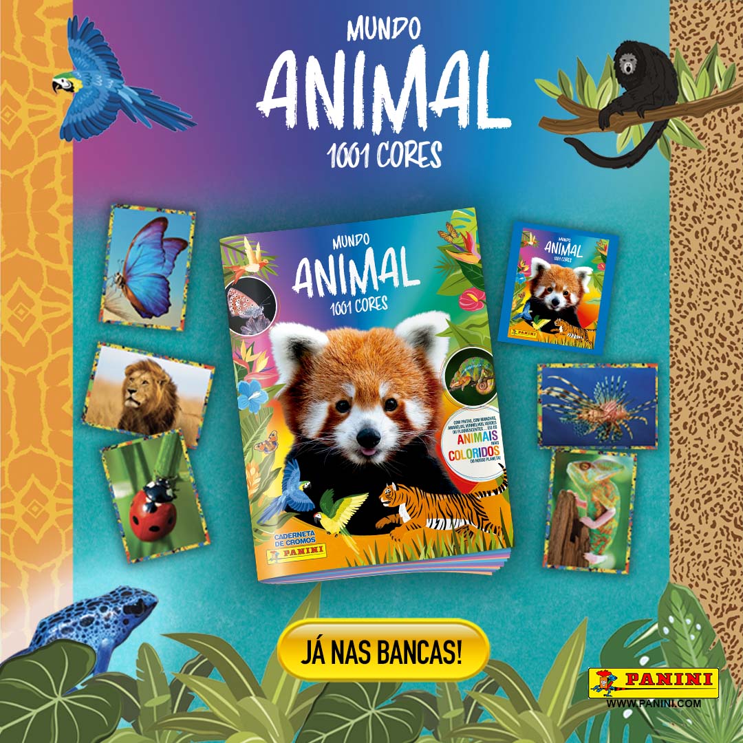 🌟 Bem-vindos à coleção Mundo Animal, 1001 cores!
As crianças vão descobrir os animais mais coloridos do nosso planeta através de cromos; normais e especiais.
Um conteúdo rico e surpreendente que vai encantar pequenos e grandes!

📌Disponível no teu p.v. ou na nossa loja online