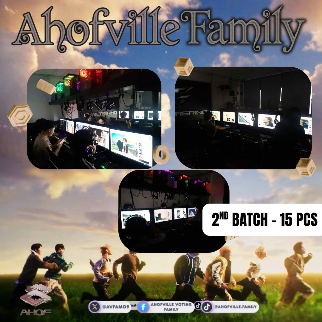 Ahofvillefam's tweet photo. Big moves from the AHOFVILLE FAMILY! With the help of our amazing admin , we’ve locked in 2 full computer shops and 25 PCs. AHOFVILLE FAMILY is ready for this COMEBACK ! 🔥💪
#ahof1stcomeback
#ThePassage
#피노키오가누구야
#ahofworldwide
#ahofvillefamily
#ahofglobal https://t.co/8IeGOZDSjG