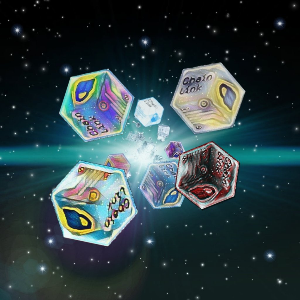 Chainlink’s web of truth, spun from digital dreams, ties the world together in seamless streams. Where data dances, and truth is free, a new dawn of certainty we will see. $LINK 👑