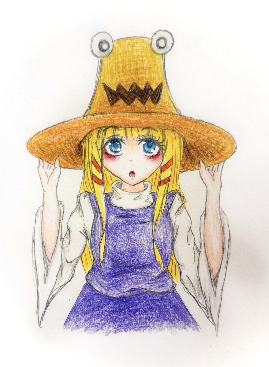 #いい推しの日
#洩矢諏訪子 

もちろん諏訪子さま🐸
