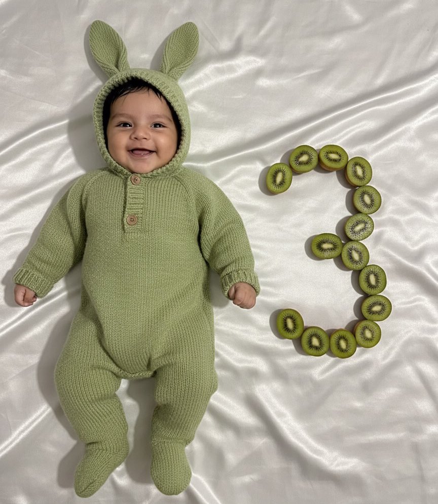 themahimakanwar's tweet image. आज मेरी बिटिया रानी पूरे तीन महीने की हो गई। आशीर्वाद दें 🙏🏻