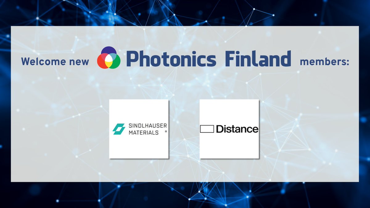 PhotonicsFin's tweet image. Photonics Finland welcomes two new corporate members: Sindlhauser Materials GmbH and Distance Technologies.
photonics.fi/2025/11/03/pho…
#fotoniikka #photonics #deeptech #technology