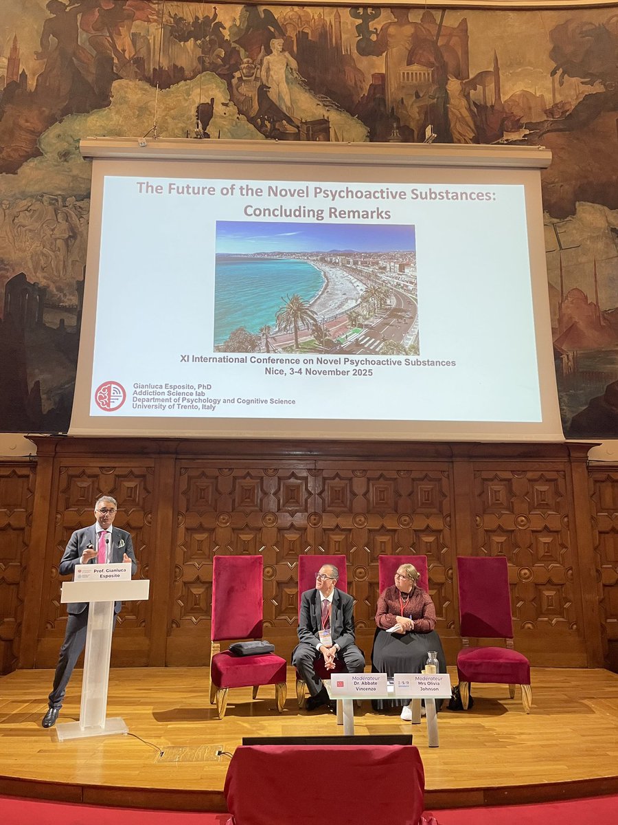NPS_issed's tweet photo. Day 1 of the XI International Conference on Novel Psychoactive Substances kicked off in Nice 🇫🇷! Experts from 40 countries shared insights on NPS research, policy, and public health.
Collaboration continues tomorrow! 🌍🧠
#NPSConference #EmergingDrugs #PublicHealth #DrugPolicy https://t.co/aarVD5mFXy