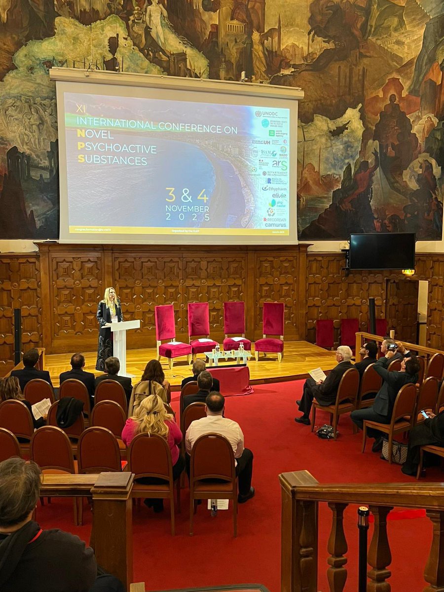 Day 1 of the XI International Conference on Novel Psychoactive Substances kicked off in Nice 🇫🇷! Experts from 40 countries shared insights on NPS research, policy, and public health.
Collaboration continues tomorrow! 🌍🧠
#NPSConference #EmergingDrugs #PublicHealth #DrugPolicy