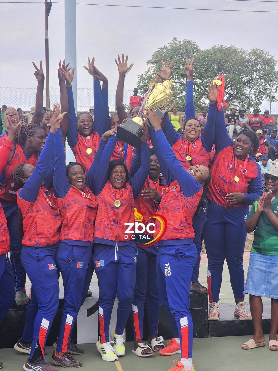 powerfmzimbabwe's tweet image. Introducing the 2025 Netball Premier League Champions 🏆 the ZDF Queens. 

Watch the electrifying replay between the Champions and the runners up, Harare City Queens:

youtube.com/live/w2p5kZQzT…

#PNL #premiernetballleague #localsports #weekendsports #sportsrecap