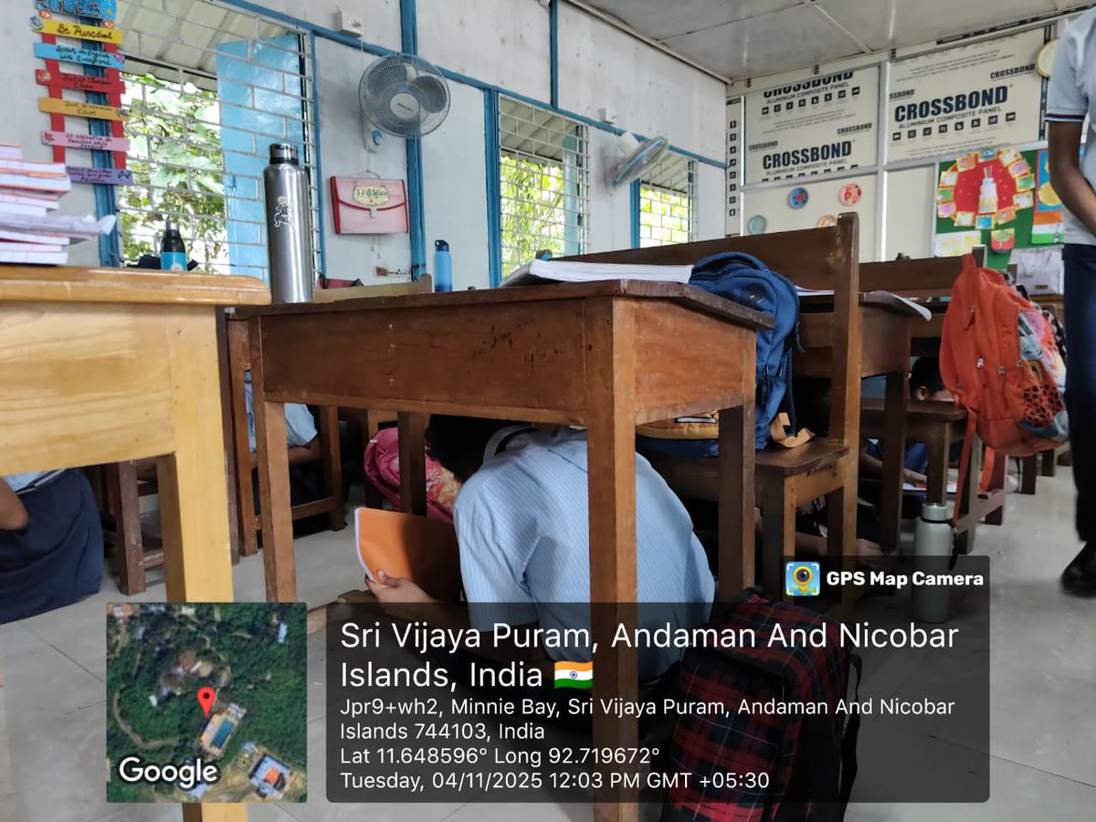 "Shoutout to @NCS Srivijayapuram for their proactive approach to disaster prep! Regular earthquake mock drills equip students, staff to respond effectively in emergencies. Drop, Cover, Hold, Evacuate, Assemble &amp; Head Count procedures ensure everyone's safety #DisasterPreparedness