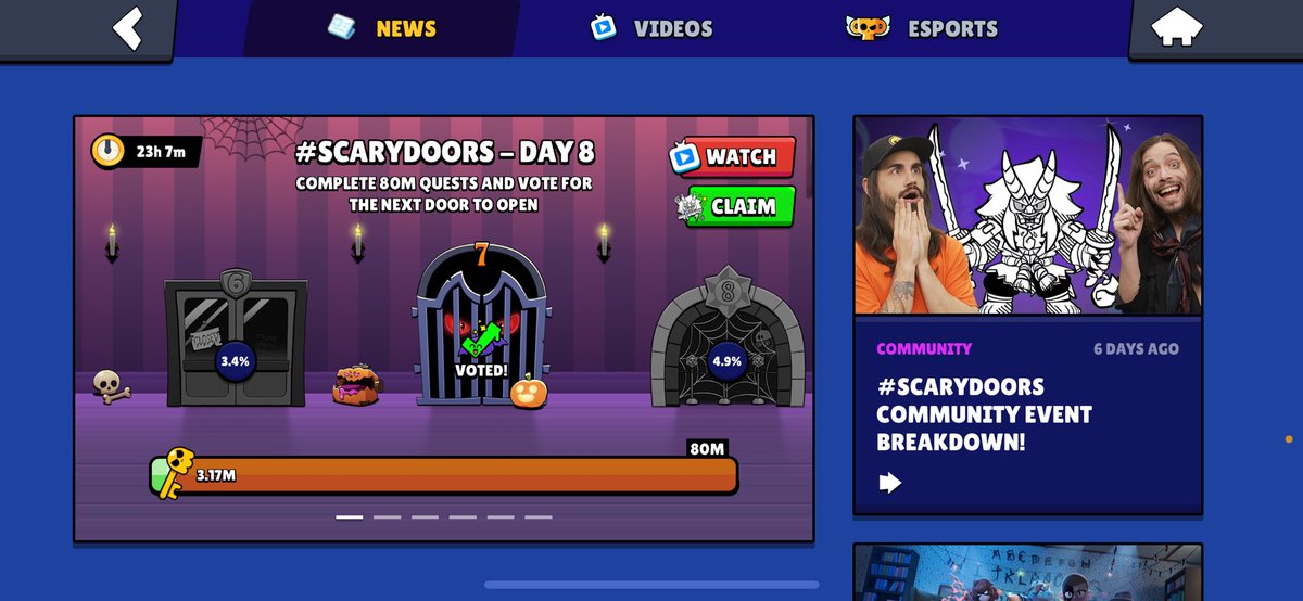 Mortis maybe? #BrawlStars #ScaryDoors