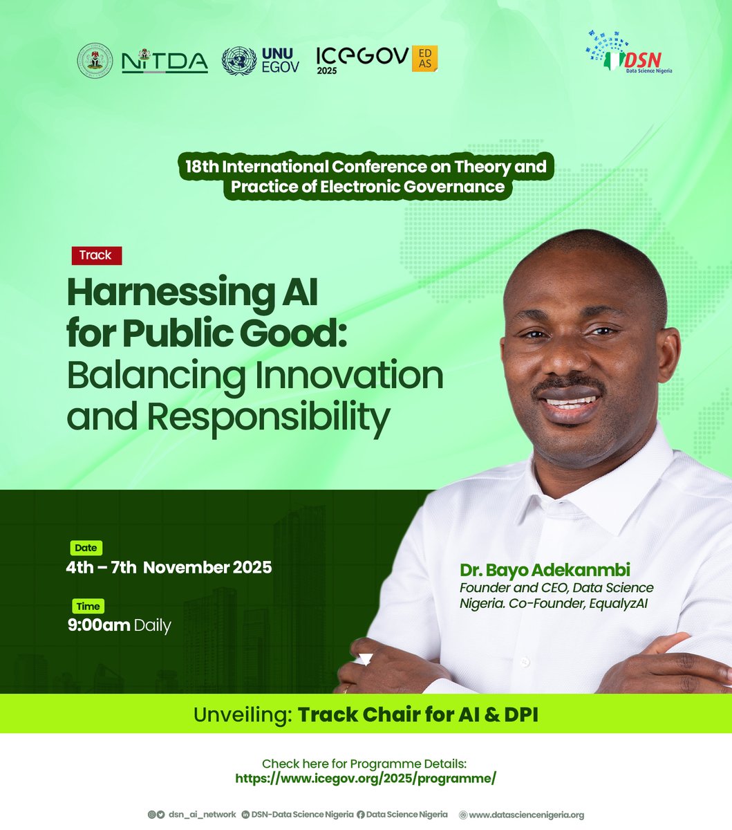 DSN - Data Science Nigeria tweet media