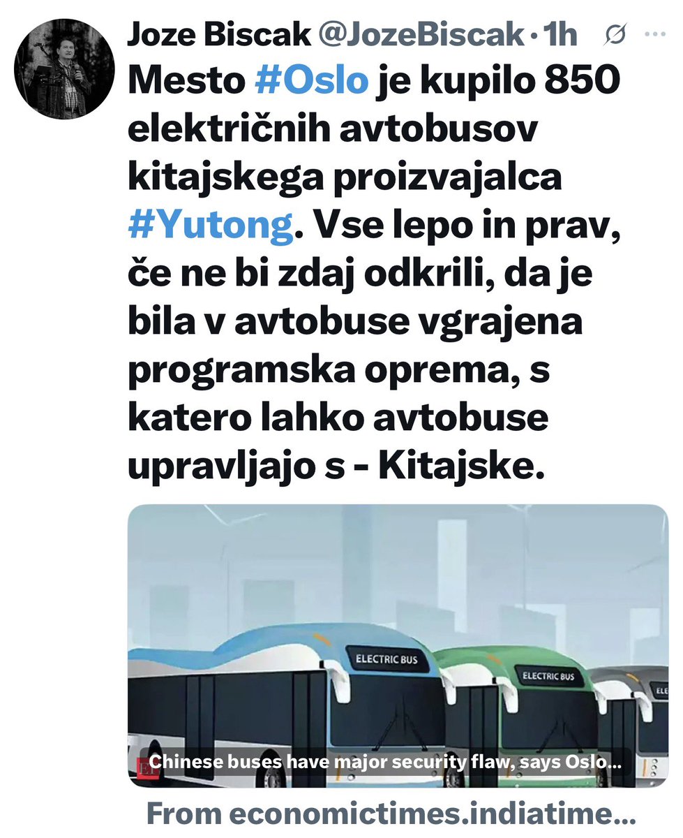 Slovenija, članica EU in NATO, se zadolžuje na Kitajskem, preganja Izrael in na vrh slovenskega gospodarstva <a href="/GZSnovice/">Gospodarska zbornica Slovenije</a> vabi ruskega propagandista.

Zahodne ambasade vse po vrsti pošiljajo začudena vprašanja. Če se niso spet znašli v ostanku nekdanje SFRJ?