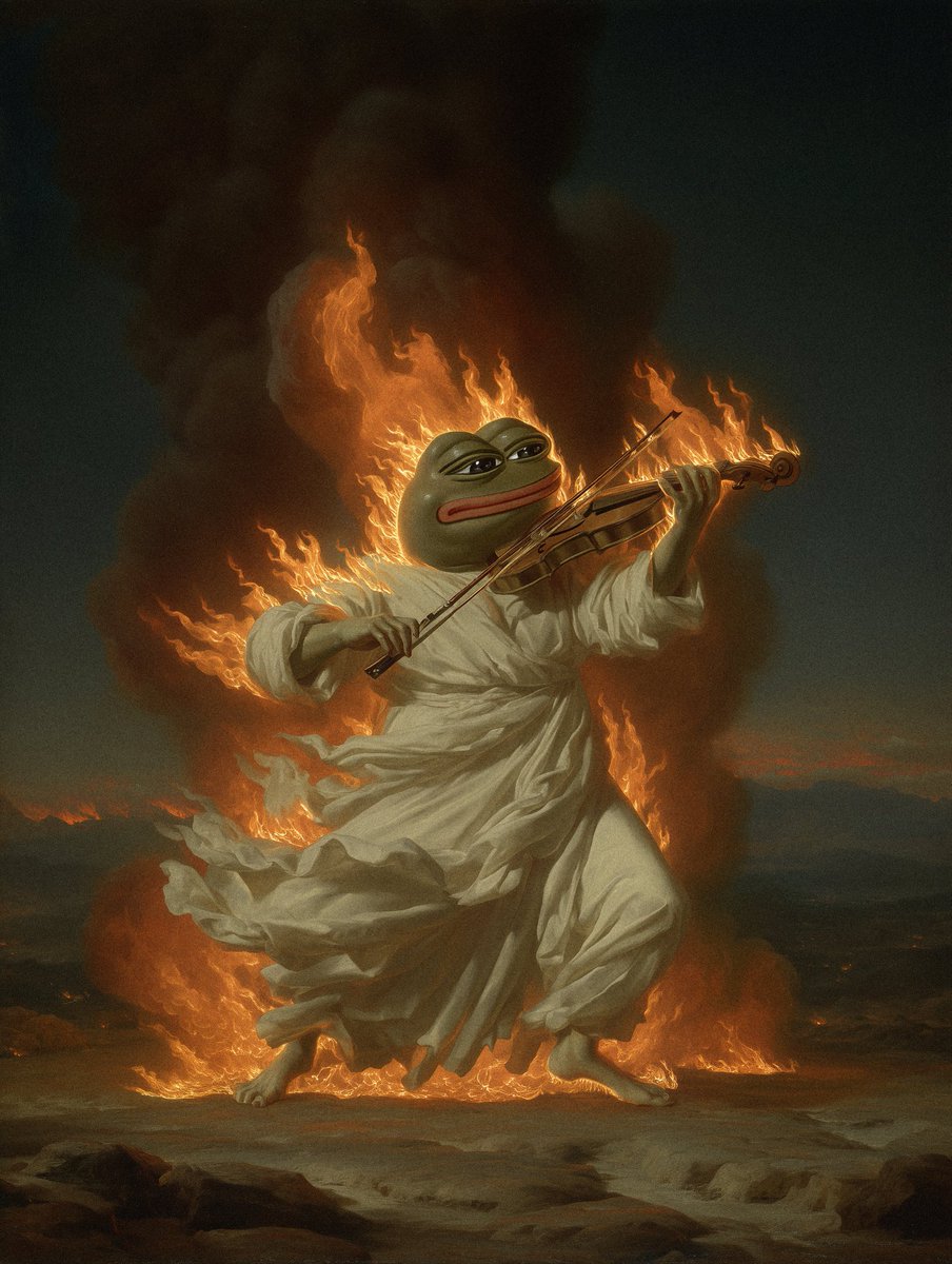 The Titanic was sinking, but the musicians continued to play music.