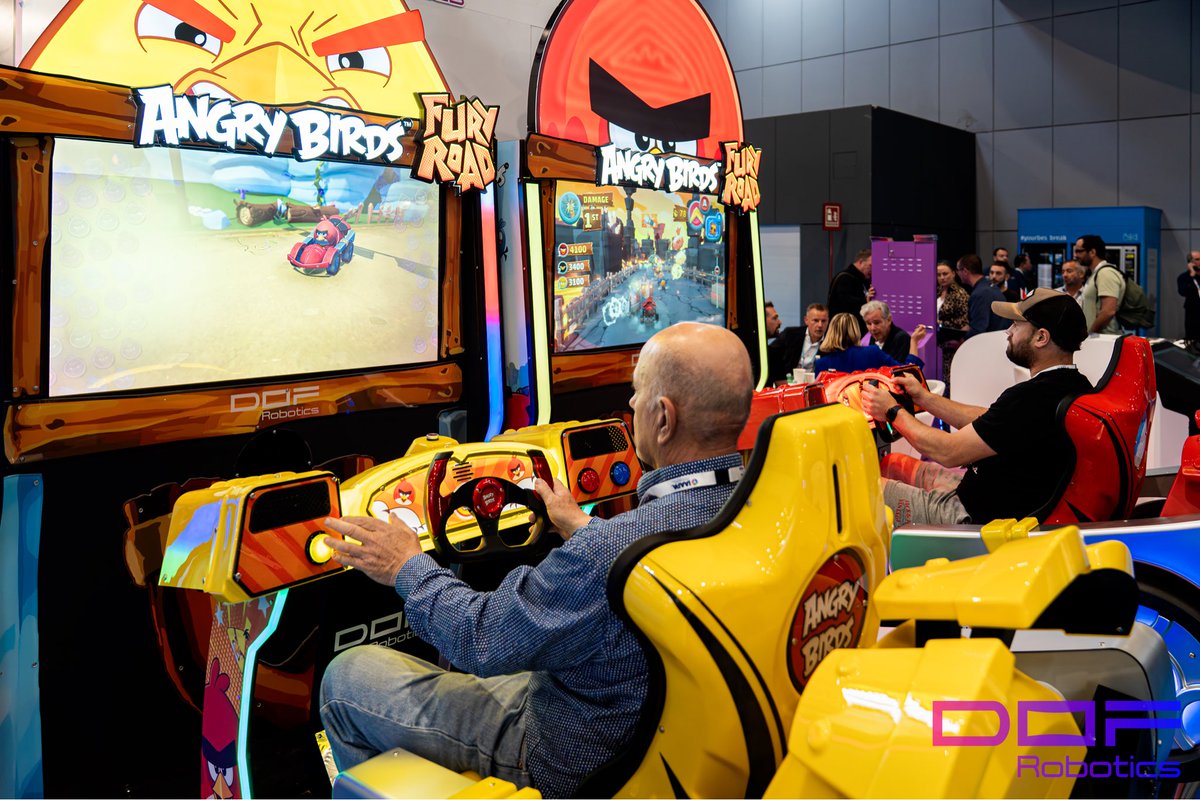 dofrobotics's tweet image. 🎯 Get ready to play, laugh, and feel the thrill!

Our Angry Birds experience brings iconic characters, nonstop action, and pure fun together. 
Turning every moment into an adventure full of energy and laughter. 🚀

Each detail is crafted to spark joy, create memories, and…