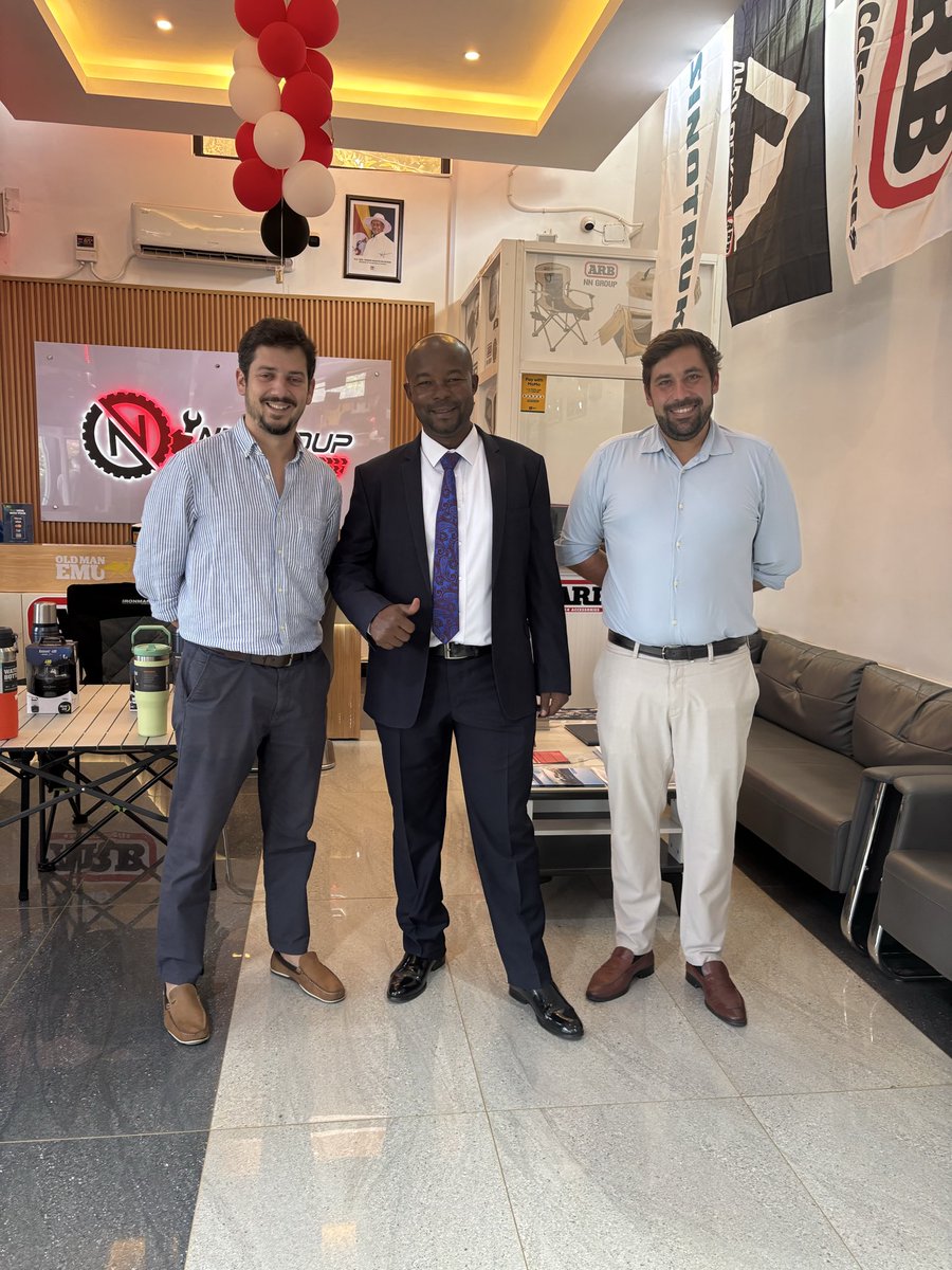 NNozzle's tweet image. It was a great pleasure this morning to host guests from Mobikey Kenya 🇰🇪 — Mr. José Larceda (After Sales Manager–East Africa) and Mr. Marco (GM–Uganda) — at NN Group HQ.

We had a productive discussion on our upcoming partnership with a global leader in heavy-duty trucks 🛻.