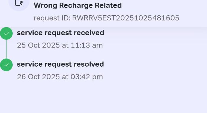 Akuu_734's tweet photo. @Airtel_Presence did a faulty recharge, raised the issue but no help was provided.. without resolving the issue, it’s been marked as resolved… and new complaint is not being registered since 3days hv passed.I did the complaint the same day. tactics being used to exploit us https://t.co/9XtzWSAO0h