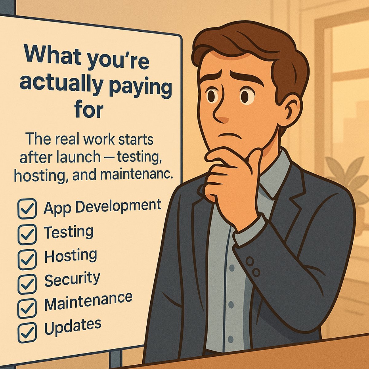 yuktisolutions's tweet image. Thinking of building an app for your UK business?

Don’t just compare quotes — compare clarity.

Transparency saves more than money. 
👉 YuktiSolutions.com 
.
.
.
#AppDevelopment #UKStartups #SmallBusinessUK #DigitalTransformation #YuktiSolutions #TechForBusiness