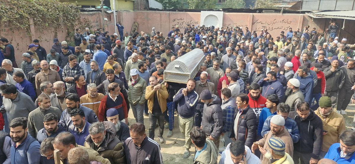 Shocked and deeply saddened 
by the sudden demise of senior journalist Tariq Ahmad Bhat. Tariq was among the most respected journalists of Jammu and Kashmir, known for his integrity and commitment to truthful reporting. Throughout his career, he remained a voice of accuracy and