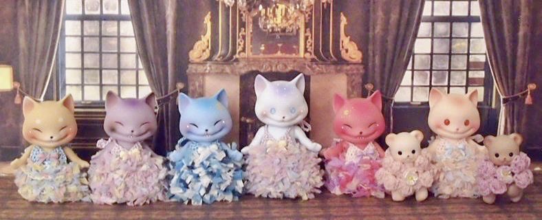 Knyan280's tweet image. ドルミスでu-chi*様(@uchi_frog)のワンピース増量～🌟他の方の試着で、もこもこマフラーSサイズが極小こぐまズにいけることが判明して飛びつきました💕 #PIPOS #Nadori_Mammashop