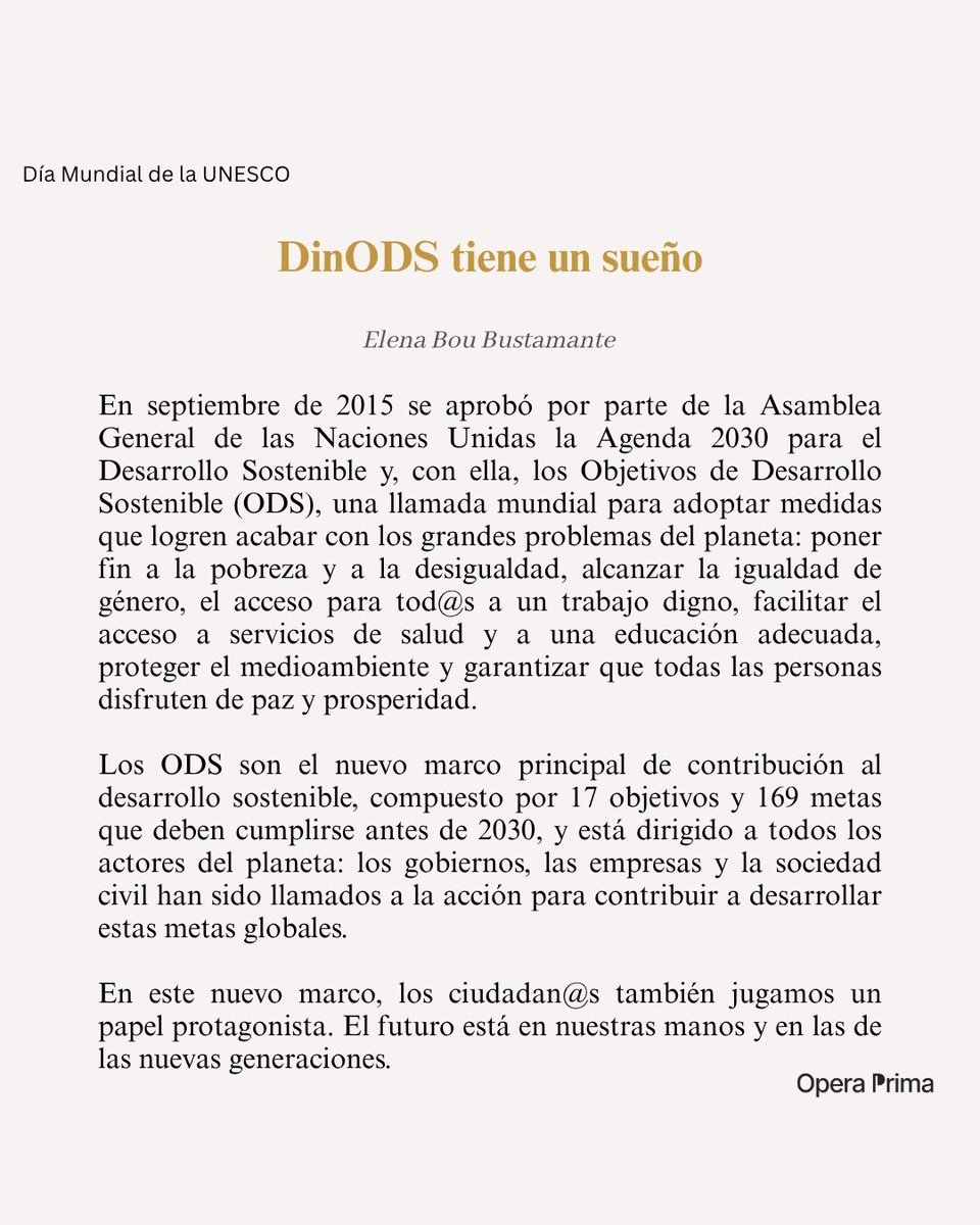 📚 ¡Feliz Día Mundial de la UNESCO! 🏛 ¿Qué libro vas a elegir como acompañante?
#escritura #escrituracreativa #editoriales #editorial #libros #lectura #lector #editorialoperaprima #novedades #novedadeditorial #librosrecomendados #autor #autornovel #díamundialdelaunesco #unesco