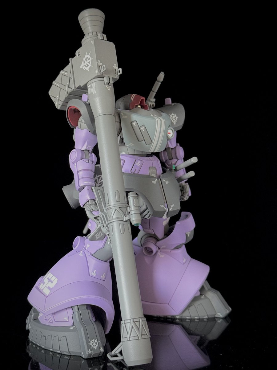 #ガンプラ #GUNPLA #HGGQ
#ドム #リック・ドム

オール缶スプレー(T=タミヤ,C=クレオス,A=アサヒ)
黒:Tグレイバイオレット
紫:CMSパープル
鼠:Tライトゴーストグレイ
灰:Tニュートラルグレイ
赤:Cあずき色(赤2号)
仕上げ:Cプレミアムトップコートつや消し