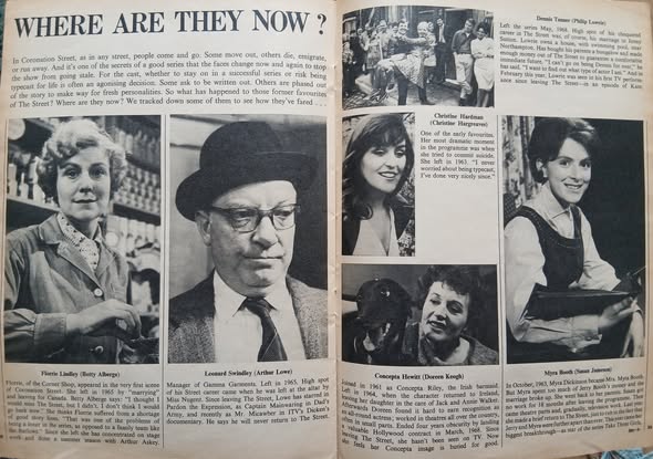 TheMobileMuseum's tweet photo. I have quite a few old magazines in my collection, but this Coronation Street magazine is a favourite. It was published in 1970 by TV Times to mark the programmes 1000th episode. It has some brilliant photographs of legendary Corrie characters.
#Corrie #vintage #nostalgia https://t.co/X0iMOsLVC5