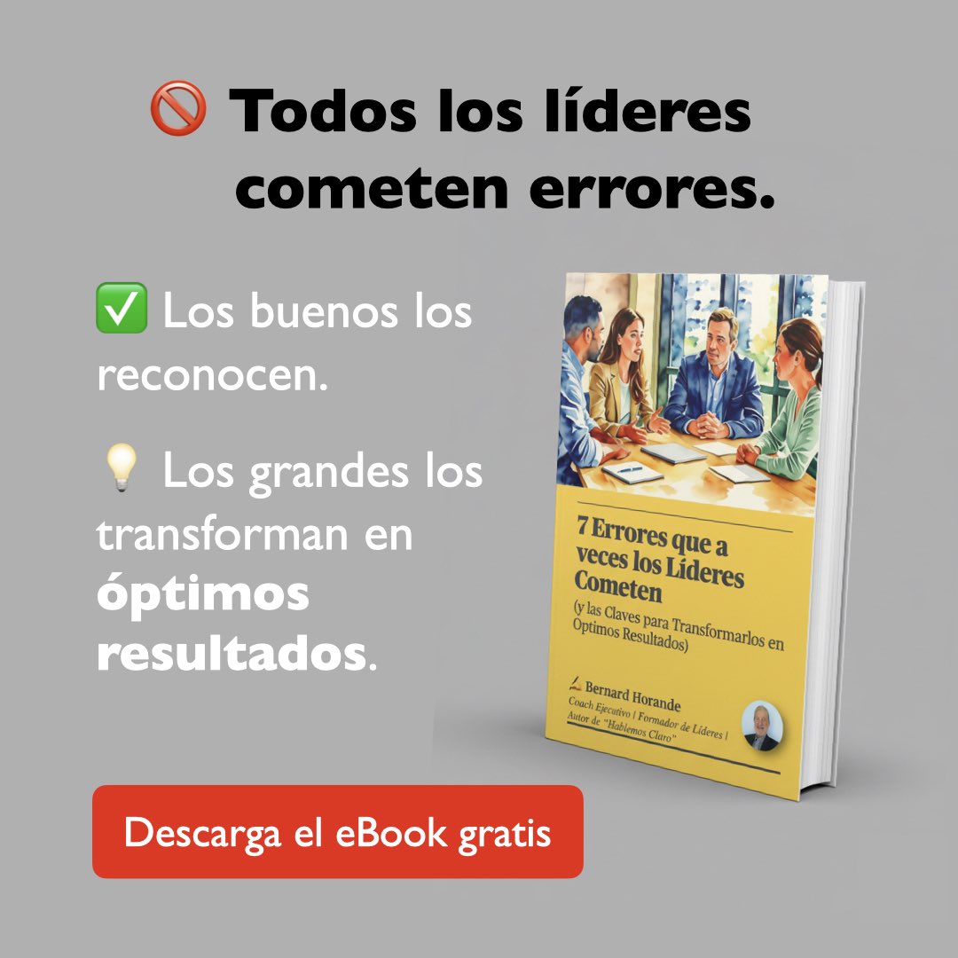 BHorande's tweet photo. 🚫 Todos los líderes cometen errores. ✅ Los buenos los reconocen. 💡 Los grandes los transforman en resultados.
🧵 https://t.co/xloCI226gk