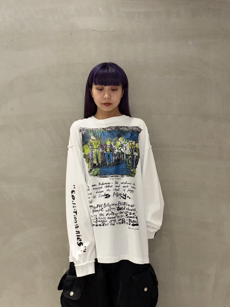 kidill ミリタリーシャツ ワークシャツ 京都限定 混沌矛盾虚空