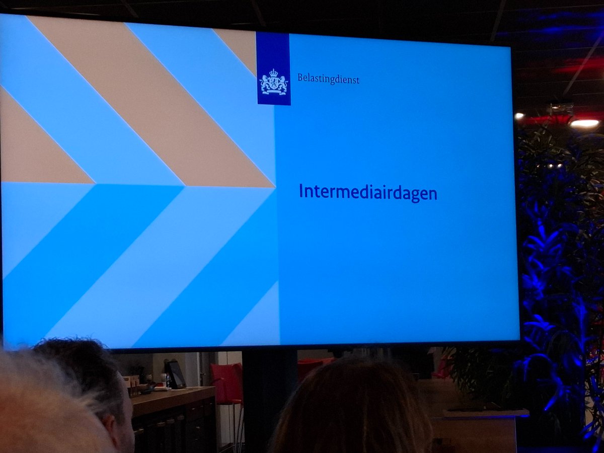Een dagje bijscholing. #intermediairdagen @belastingdienst