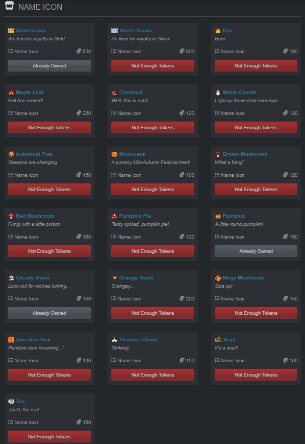 🍂Our token shop has been updated for November! Head over to our shop and stock up on some icons and Autumn VIP!🍂
🔗habboquests.co/shop