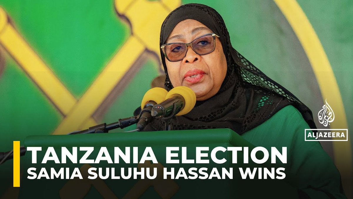 #EQUALITY
Samia Suluhu Hassan, who claims to have won 98% of the vote in the Tanzanian Presidential elections, is seriously proving a point. 

Her point is a very simple one. What men can do, women can do better.

She has walked on skulls to the Presidency
She got 98% of the