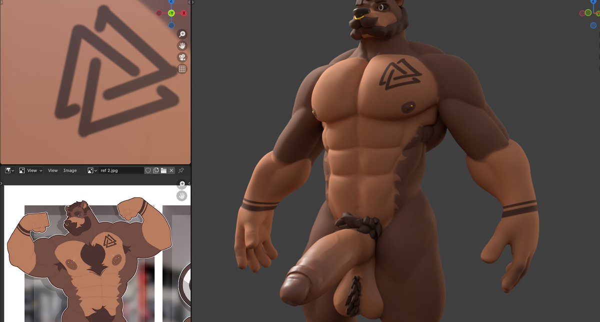 a wip of another big boy uwu
#nsfwfurryartwork #furry