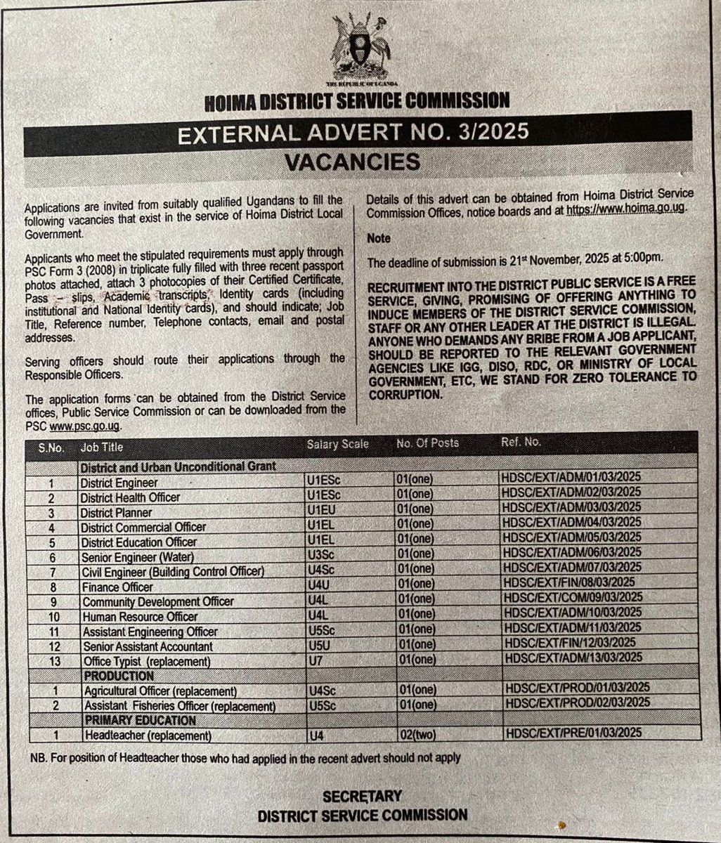 #JobsInUganda tweet media