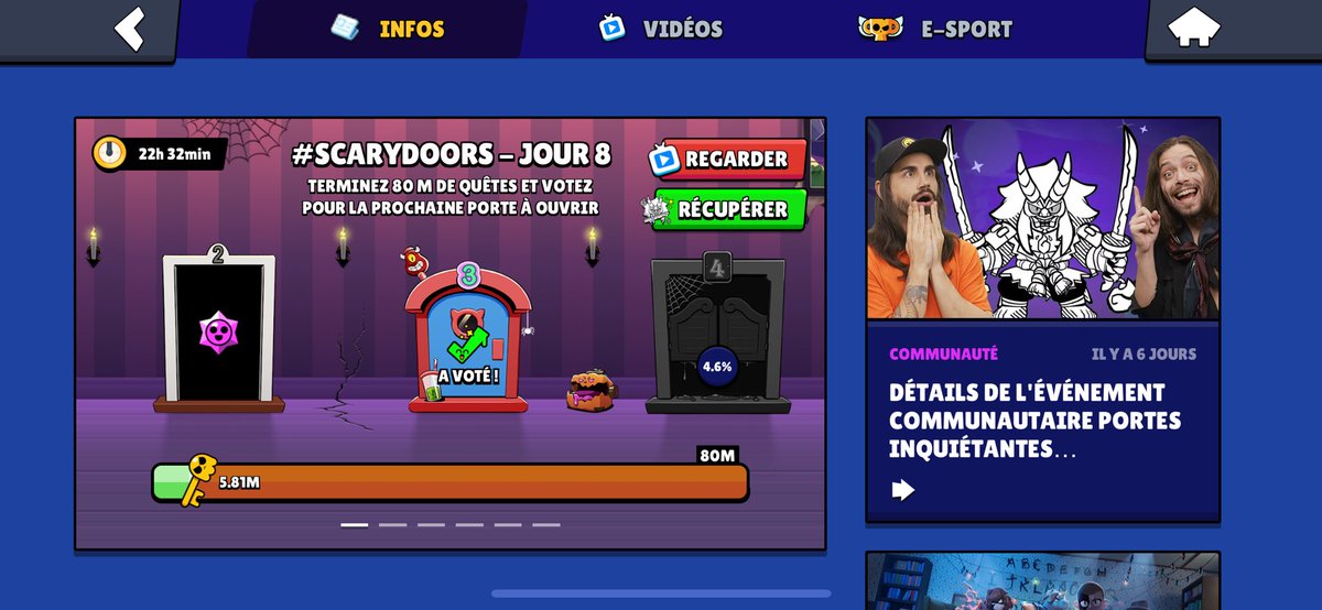 Haha scary door booooooo #ScaryDoors #BrawlStars