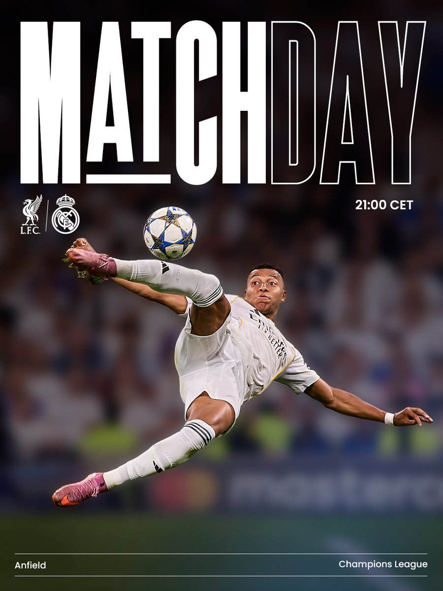 realmadriden's tweet image. ⏳ TONIGHT. 9PM CET. YOU KNOW THE REST.