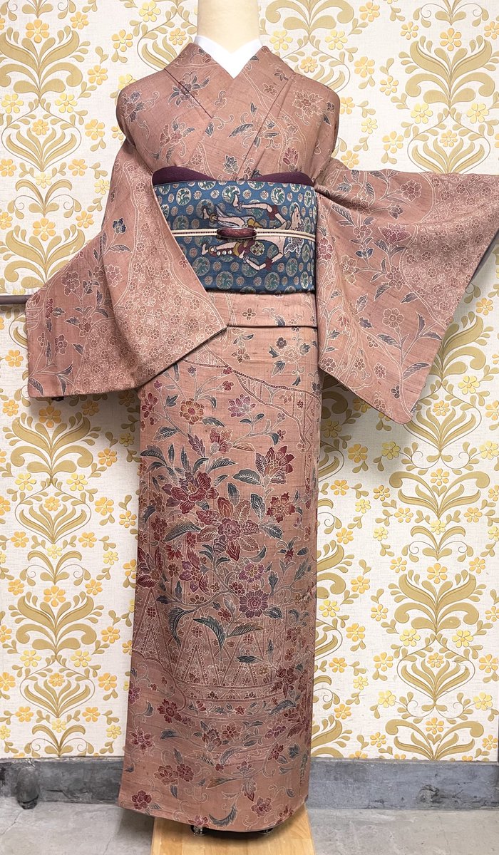 kmo.5829mmです❣️ 【着物と帯 時流】K25774t◆正絹 小紋◆ キモノ葉月 代田橋 on X