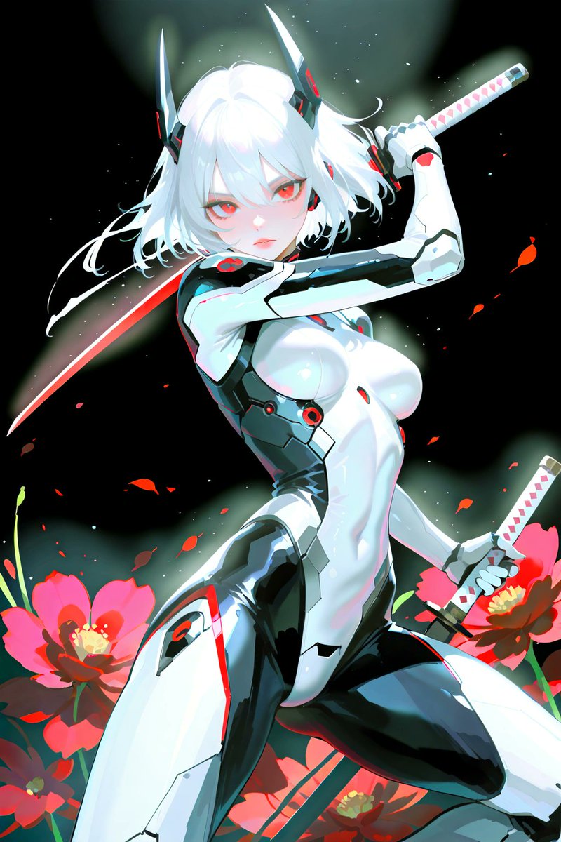 RubiiAI_JP's tweet photo. 「花が散る音すら、刃の舞に溶けていく」🌸 

#Rubii #Rubiiai 
#Alart #Alアート #AIイラスト #AnimeStyle 
#Alイラスト好きさんと繋がりたい #アニメ好きと繋がりたい 
#prompt #プロンプト https://t.co/XgpeR8Ois4