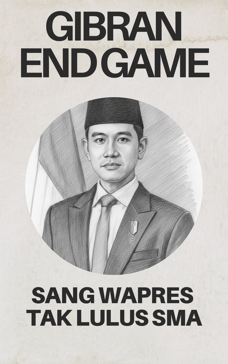 BAGAIMAN bila judul bukunya adalah "GIBRAN END GAME: Sang Wapres Tak Lulus SMA?

Berikan koreksi dan masukanmu.