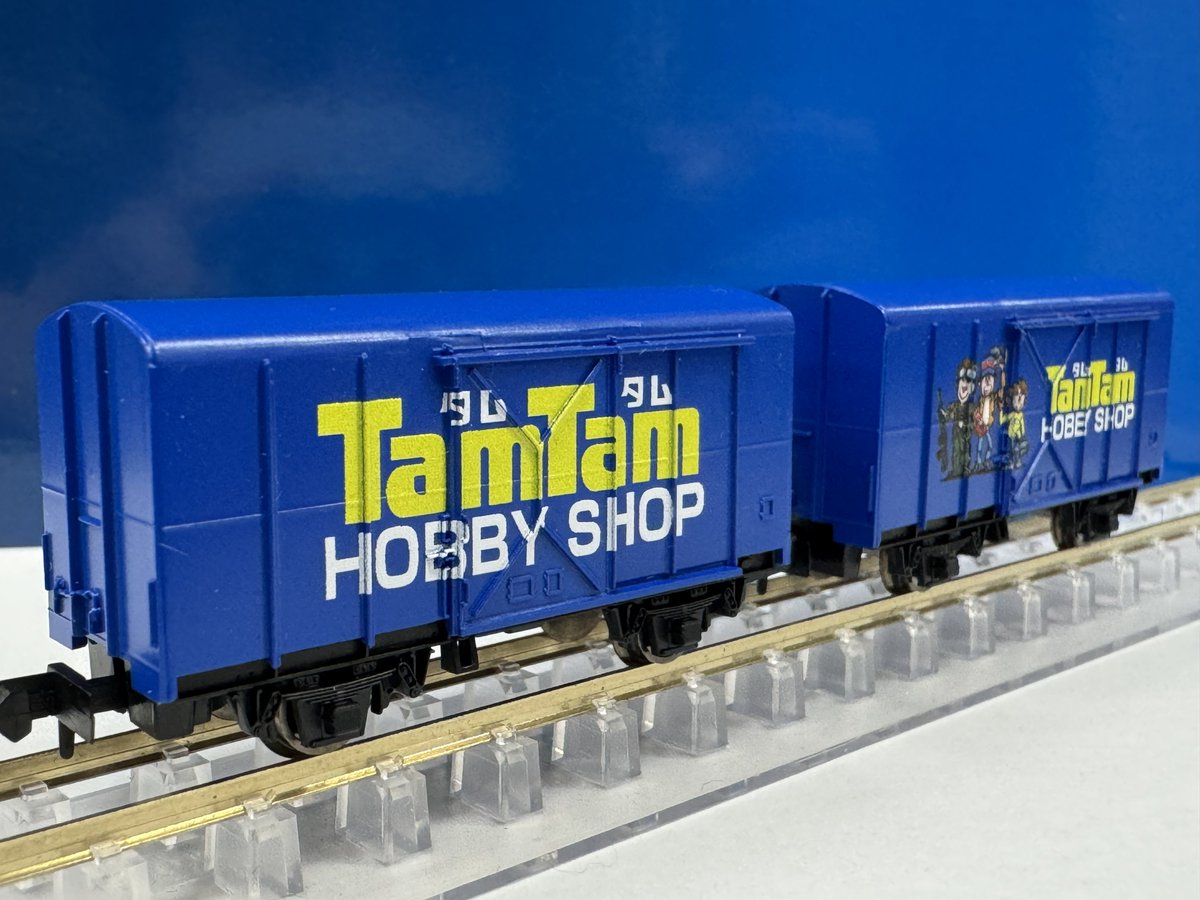 鉄道模型】サンプル展示中 Nゲージ・オリジナルデザイン貨車 秋葉原店