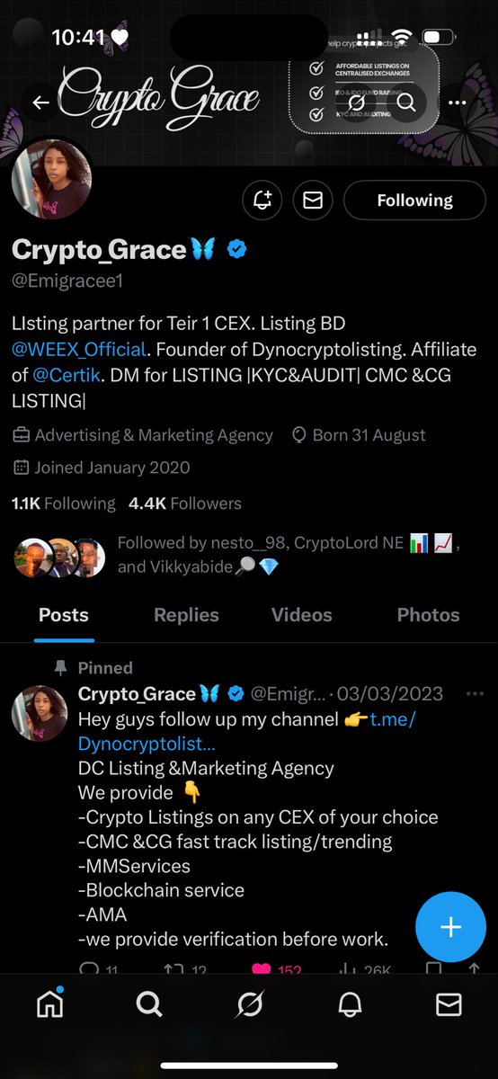 After much deliberation… finally verified my X account 😅🙌🏻