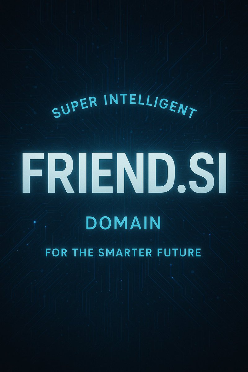 DomainGoCo's tweet photo. From Ai to Si, the technology always be friend! https://t.co/f04YVIS0s7
