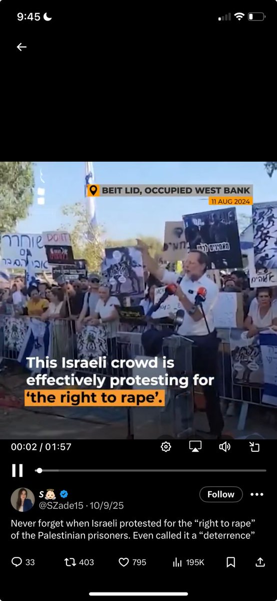 History__Speaks's tweet image. Imagine 1) a bunch of Hamas guys were systematically raping Israeli hostages with a hot stick, 2) they were arrested by Hamas, 3) Palestinian civilians, led by local elected officials, rioted to force Hamas let them go, 4) they were let off with a slap on the wrist; and the Hamas…