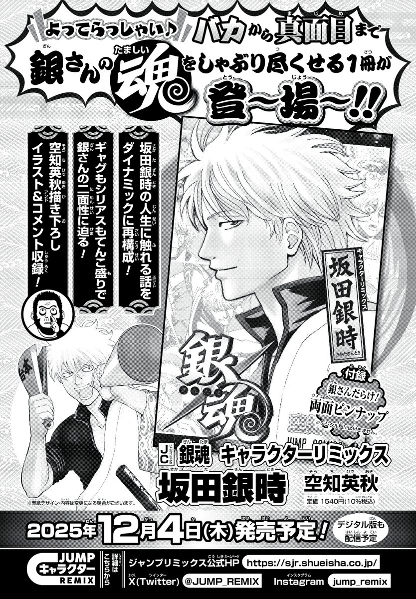 ▷▷ 📢2025年12月4日(木)発売予定！◁◁ 銀魂 キャラクターリミックス