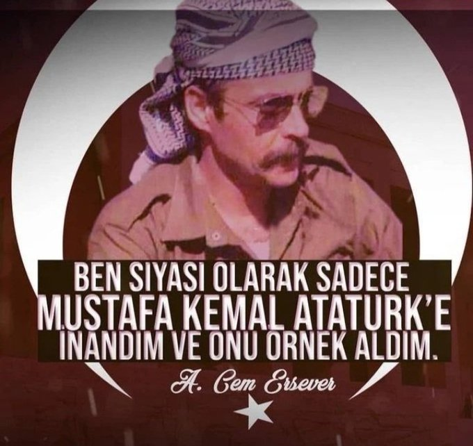 smh_ctnn's tweet photo. ...
"Ben siyasi olarak sadece Mustafa Kemal ATATÜRK'e inandım ve O'nu örnek aldım."
Ömrünü Terörle Mücadeleye adayan, hainlere korku salan kahraman Türk Subayı Emekli Jandarma Binbaşı Ahmet #CemErsever'i saygı ve minnetle anıyoruz. (4 Kasım 1993)
Ruhun şad olsun Komutanım 🇹🇷 https://t.co/aXmsbD2zNf