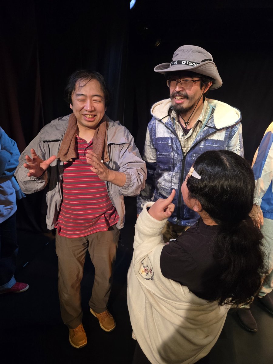 昨年出演時は娘をちょいちょい稽古場に連れて行ったので、皆といろいろ話ができて娘は楽しそうでした。
皆様ありがとうございました🥹