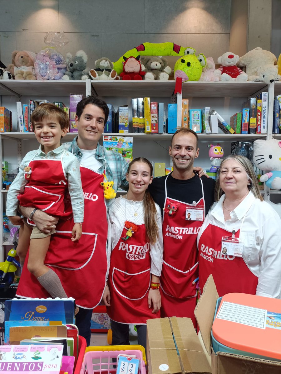 😄El Rastrillo Aragón supera su récord de recaudación con más de 700.000 euros gracias a la solidaridad de la ciudadanía aragonesa. 

👉ozanam.es/el-rastrillo-a…