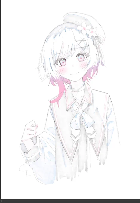 しばらくエマちゃんばっか描くかも。好み