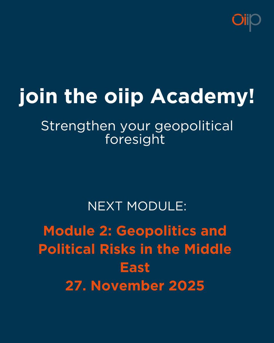 We’re excited to share feedback from Module 1: Geopolitical Thinking in Practice!
Thank you to all participants for engaging discussions and contributions. 🌍

#oiipacademy #geopolitics #internationalrelations #education #feedback
